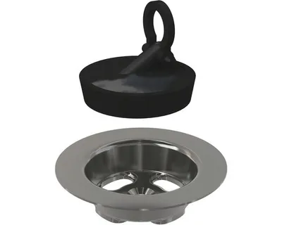 Obrázek produktu pro Mřížka Alcadrain 6/4" nerez + zátka 6/4"