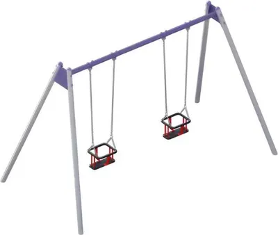 Immagine prodotto di Area giochi con altalena, altalena, sedia a dondolo, slackline, giostra per bambini