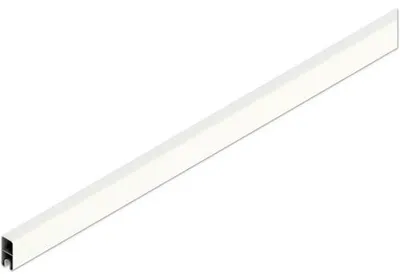 Produktbild von Profil Osmo Alu-Fence oben 184 x 4,1 cm weiß