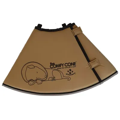 Produktbild von All Four Paws Hundekragen Comfy Cone S 14 cm Hellbraun