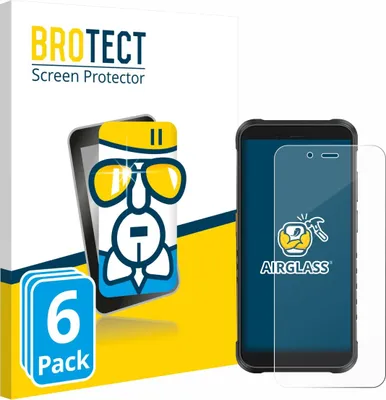 Produktbild von 6x BROTECT Schutzglas für Ulefone RugKing Schutzfolie Panzer Folie Glas Display Schutz klar