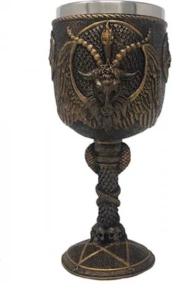Produktbild von Kelch Baphomet bronzefarben