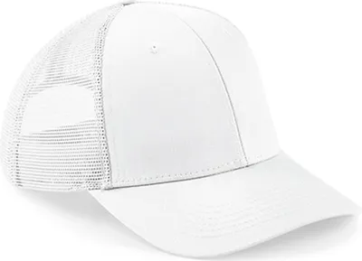 Produktbild von Beechfield B646 | 6-Panel-Design Urbanwear Trucker - Farbe: White - Größe: One Size