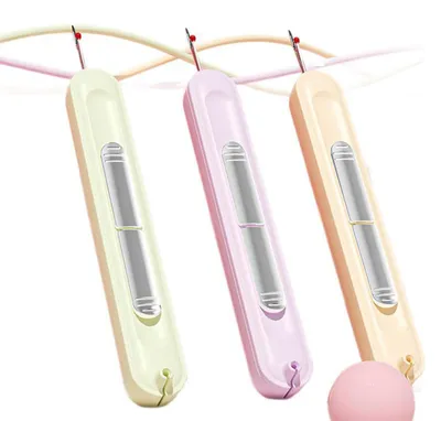 2-in-1 Nadeleinfädler & Nahttrenner, 3 Stück, ausziehbar