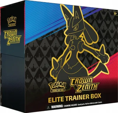 Immagine prodotto di Pokemon Crown Zenith Elite Trainer Box Englisch