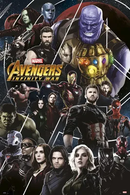 Produktbild von Poster The Avengers: Infinity War 2
