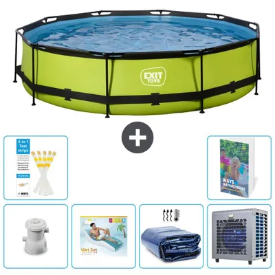 Immagine prodotto di Piscina gonfiabile rettangolare - 360x76 cm - Set da 5 pezzi - Modello S286
