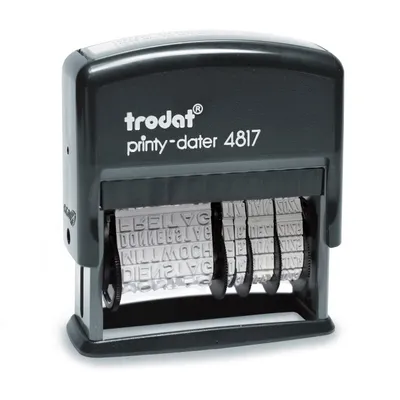 Zdjęcie produktu dla 4817 Cz, Datum + 12 Textů