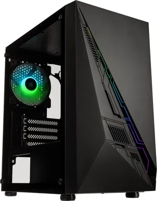 Produktbild von Kolink Inspire K2 Plus Micro-ATX Computergehäuse gehärtetes Glas schwarz ARGB