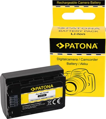 Produktbild von Ersatzakku - Sony NP-FZ100 / A7M3 - 7,2 Volt 1600mAh Li-Ion