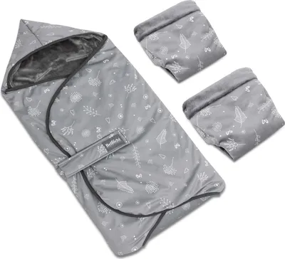 Produktbild von Die große, multifunktionale Einschlagdecke für Babyschalen uGrow Bellocity