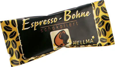Obrázok produktu pre Zrnká espressa Hellma v čokoláde s tmavou čokoládou