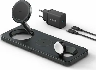 Immagine prodotto di Anker MagGo, da interno, USB, ricarica wireless, nero