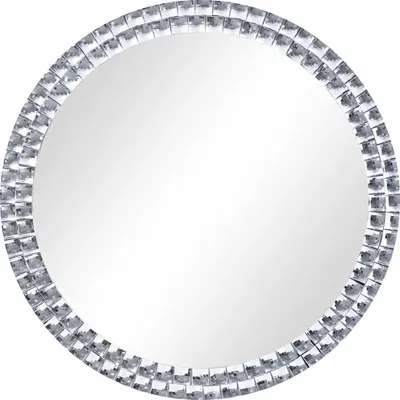 Produktbild von vidaXL Wandspiegel 40 cm Hartglas