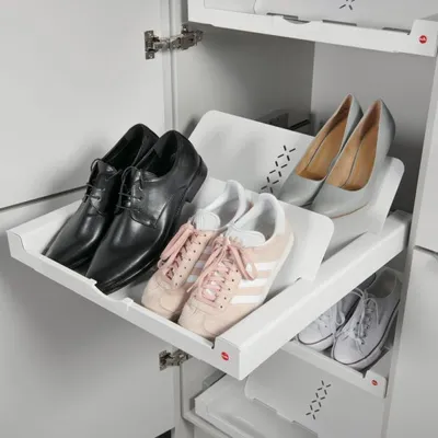 Obrázok produktu pre Hailo Shoe Rack 3271661 Vložka do skrinky na topánky biela