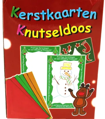 Produktbild von Van der Doelen Weihnachtskarten-Bastelbox – erstellen Sie Ihre eigene Weihnachtskarte