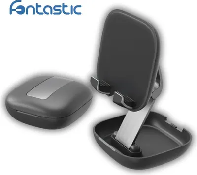 Produktbild von Fontastic Exclusive Exclusive Universal Halterung Roma, sw Falt- & Tragbar, Multiwinkel, kompatibel bis 11"