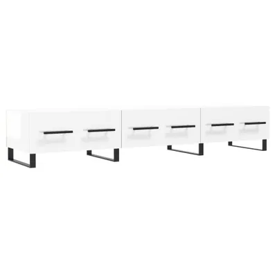 Produktbild von vidaXL TV-Schrank Hochglanz-Weiß 150x36x30 cm Holzwerkstoff