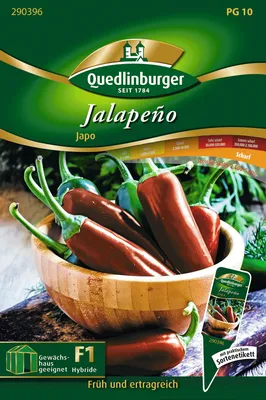 Produktbild von Chili Jalapeno Japo | Chilisamen von Quedlinburger