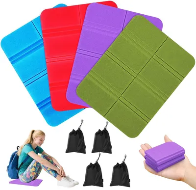 Produktbild von 4er Sitzkissen Outdoor Faltbar, Faltbare Sitzkissen Wetterfest