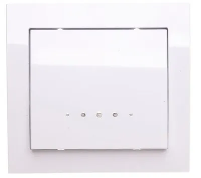 Obrázek produktu pro Ospel ŁP-1WS/00, Bílá, IP20, 250 V, 10 A, 88 mm, 39 mm
