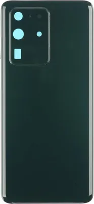 Produktbild von Gehäuse Rückseite für Samsung Galaxy S20 Ultra Backcover Akkudeckel hinten Kameraglas Abdeckung, Schwarz