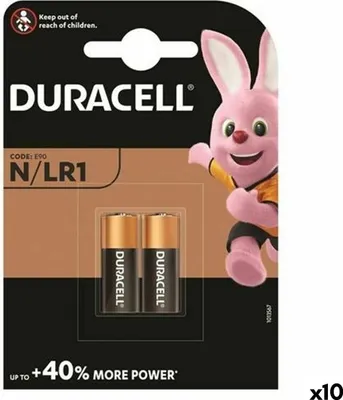 Obrázek produktu pro Alkalická manganová baterie DURACELL LR1 2 kusy (10 kusů)