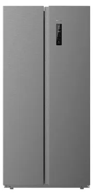 Produktbild von Cecotec Bolero CoolMarket SBS 430 Dark E, Freistehend, Amerikanische Tür, Silber, 2 Tür(en), Berührung, An Tür