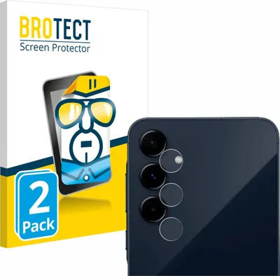Produktbild von 2x Für Samsung Galaxy A35 5G (NUR Kameraschutz) Schutzfolie BROTECT Displayschutz Display Schutz Folie Klar Transparent