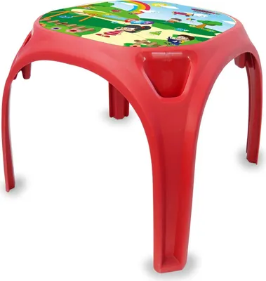 Produktbild von Kindertisch Zahlenspaß XL rot