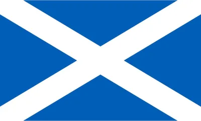 Produktbild von Schottland Flagge 90x150 cm aus Polyester, wind- und wetterfest, farbbeständig
