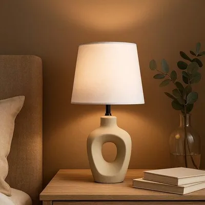 Produktbild von Rabalux 74079 Tischlampen Madelor beige Keramik E14