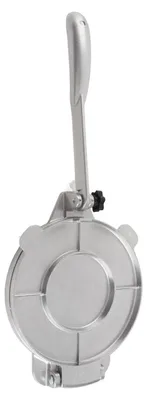Tortilla-Presse, Aluminiumlegierung, 16 cm, silber, manuell