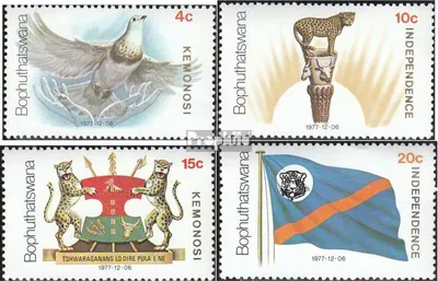 Produktbild von Briefmarken Bophuthatswana 1977 Mi 18-21 (kompl.Ausg.) FDC Unabhängigkeit