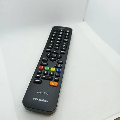 Produktbild von Meliconi Easy TV.1 Universal TV-Fernbedienung Volltastatur - spezielle Tasten für Smart TVs