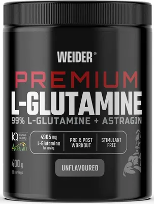 Produktbild von Weider Premium L-Glutamine + AstraGin (400g) Unflavoured - Aminosäuren - Glutamin