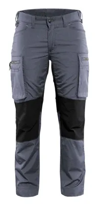 Produktbild von Blakläder Damen Service Bundhose mit Stretch 7159 1845 in div. Farben, Farbe:grau/schwarz, Größe:44