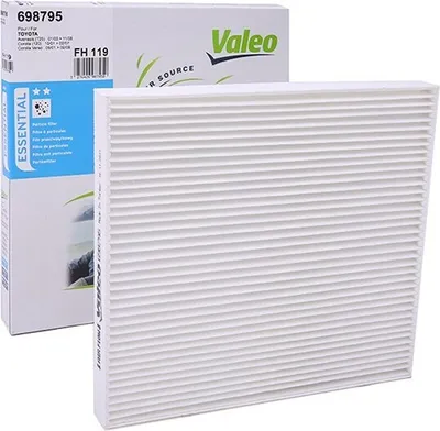 Produktbild von VALEO 698795 Innenraumfilter Pollenfilter für TOYOTA AVENSIS Kombi (T25)