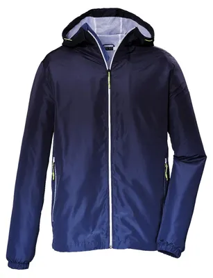 Produktbild von Killtec Sommerjacke mit Kapuze für Herren wasserabweisend, Größe:M, Farbe:Blau