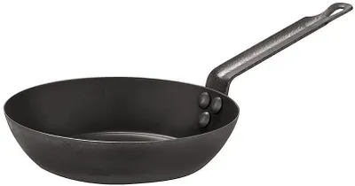 Produktbild von Paderno 11716-28 Bratpfanne, 28 cm max. Durchmesser, Gusseisen/Gussaluminium, Induktionsherd-geeignet