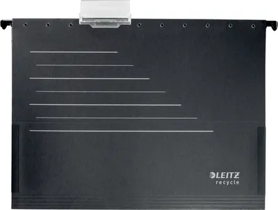 Produktbild von Leitz 19220095 Aktenordner Karton Schwarz A4 (19220095)