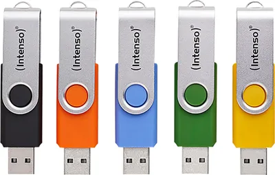 Produktbild von Intenso Office Line Multipack 64 GB, USB-Stick, (5 USB-A 3.2