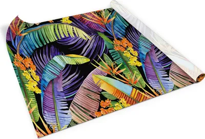 Produktbild von Tropische kunst– Möbelfolie selbstklebend – PVC Klebefolie für Möbel – Küche – Schränke – Möbelrenovierungsfolie – Möbeldekorfolie – 100x50 cm