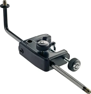 Zdjęcie produktu dla König & Meyer 24050-320-55, Stojak do mikrofonu audycyjnego, Czarny, Stal, 3/8", 308 mm, 450 g