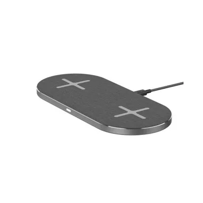 Obrázok produktu pre XLayer 217395, Vnútorný, USB, 9 V, Bezdrôtové nabíjanie, Šedá