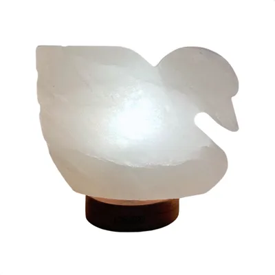 Produktbild von Orakl® - Dimmbare Salzlampe Grace - 3-4 KG - 100% echtes Salz - Salzkristall-Lampe Weiß - Salzlampe Weiß - Salzstein