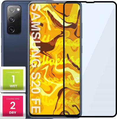 Produktbild von Glas für SAMSUNG GALAXY S20 FE Panzerglas Panzerfolie Schutzglasfolie Displayschutzglas Echt Glas Schutz Folie Display Glasfolie 9H