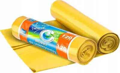 Zdjęcie produktu dla Worki Na Śmieci Do Plastiku Ravi Eco Bags 120L 10 Szt.