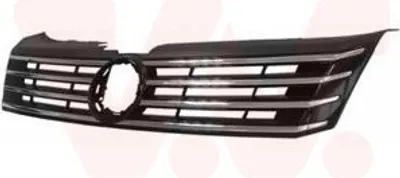 Produktbild von VAN WEZEL 5740510 Kühlergrill Frontgrill für VW Passat Variant (365) Schwarz Chrom