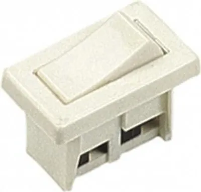 Image de Interrupteur à encastrer TIBELEC, plastique, blanc
